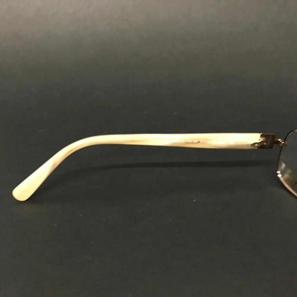 Givenchy Eyeglasses Frames VGV 204 COL.SCCX Brown Beige Horn Rectangle 53-16-135